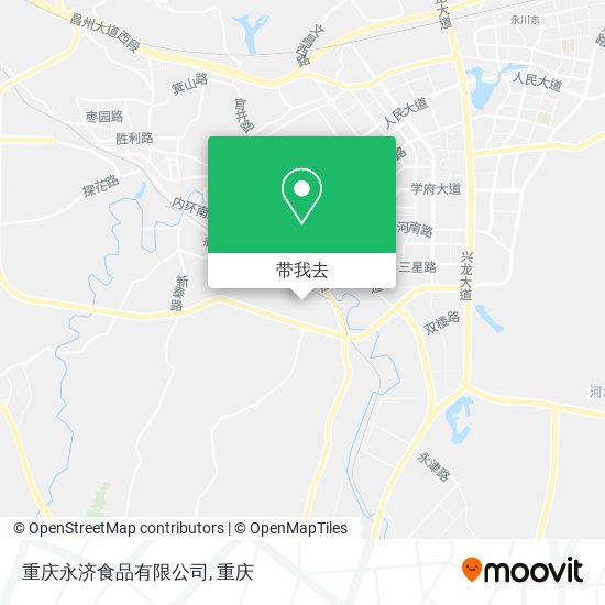 重庆永济食品有限公司地图