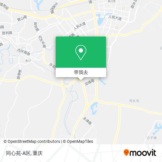 同心苑-A区地图