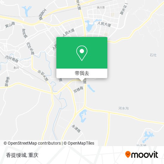 香提缦城地图