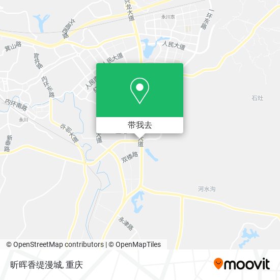 昕晖香缇漫城地图