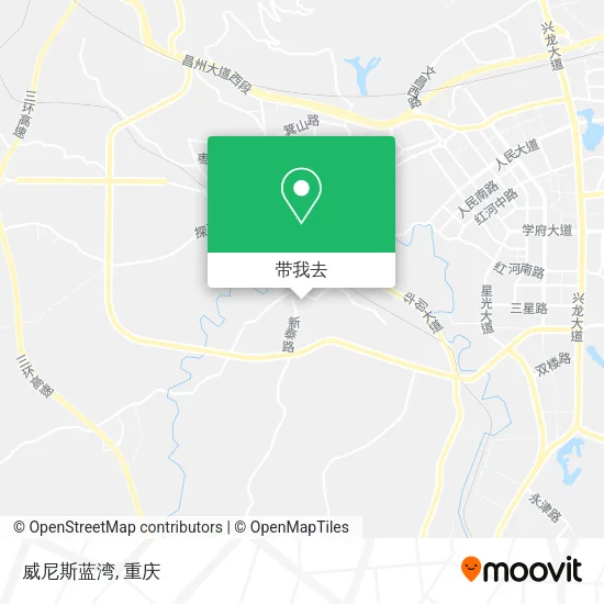 威尼斯蓝湾地图