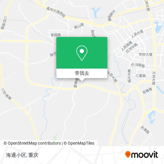 海通小区地图