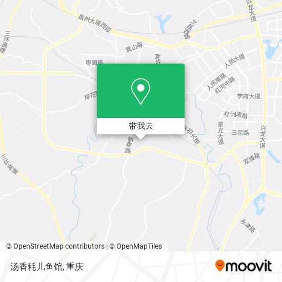 汤香耗儿鱼馆地图