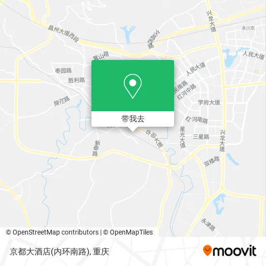 京都大酒店(内环南路)地图