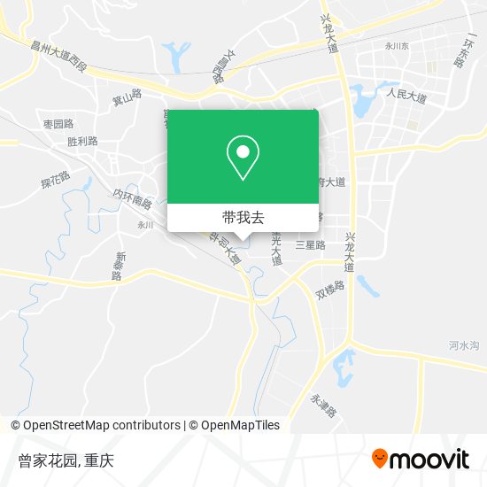 曾家花园地图