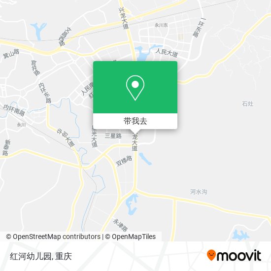 红河幼儿园地图