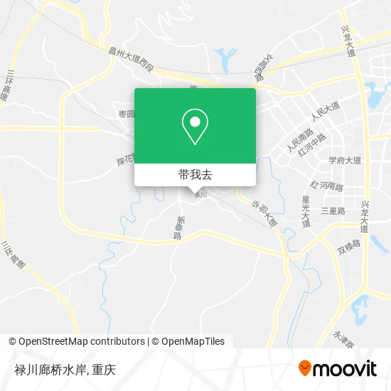 禄川廊桥水岸地图