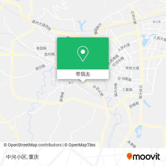 中河小区地图