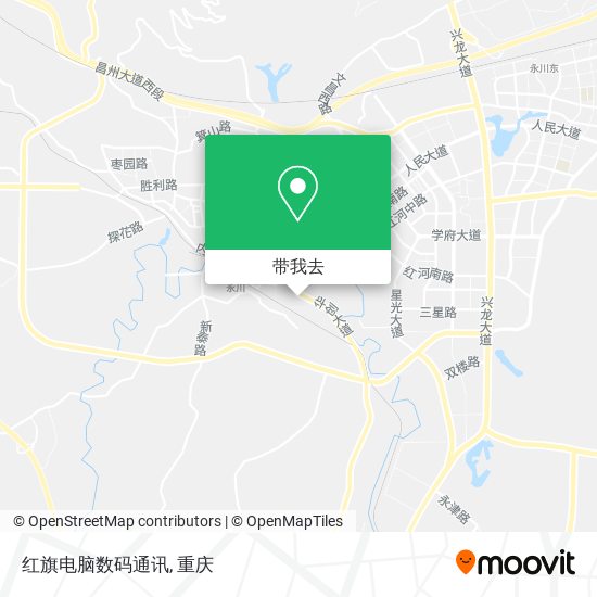 红旗电脑数码通讯地图