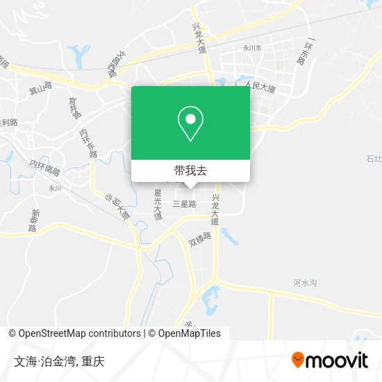 文海·泊金湾地图