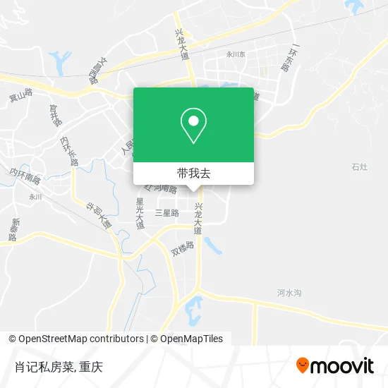 肖记私房菜地图