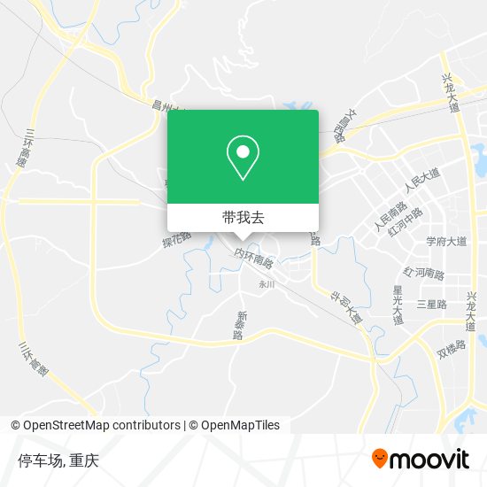停车场地图