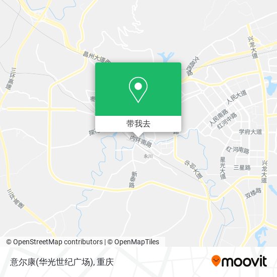 意尔康(华光世纪广场)地图