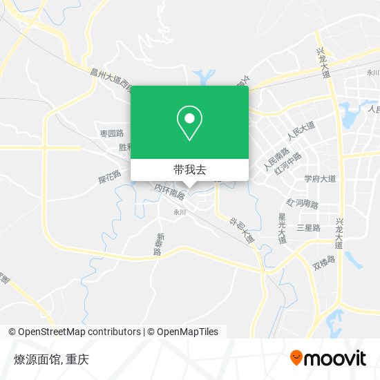 燎源面馆地图