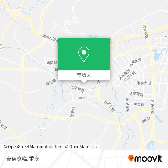金穗凉糕地图