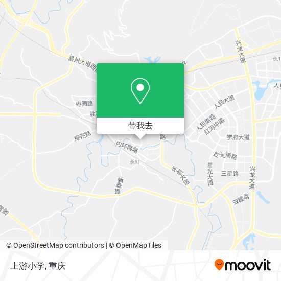 上游小学地图