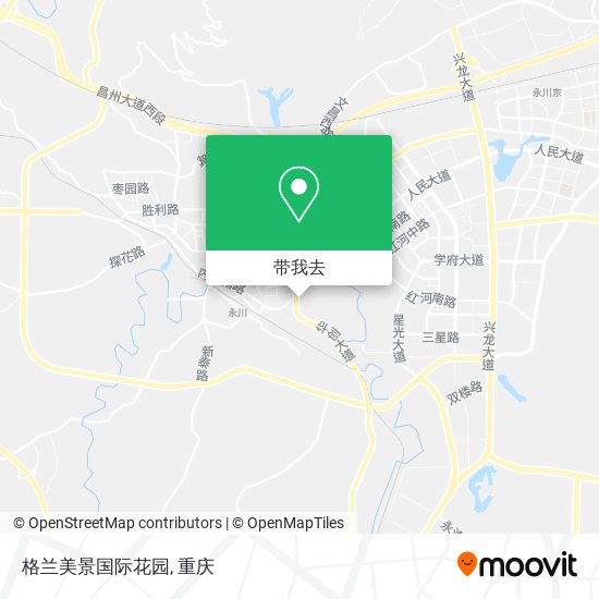 格兰美景国际花园地图