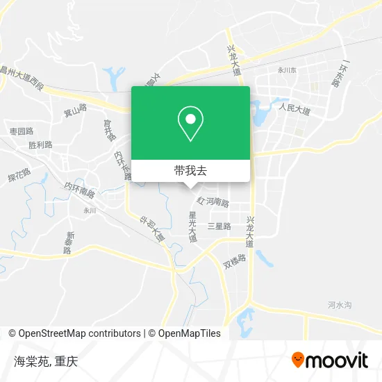 海棠苑地图