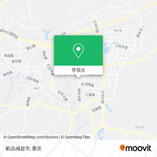 郦晶城超市地图