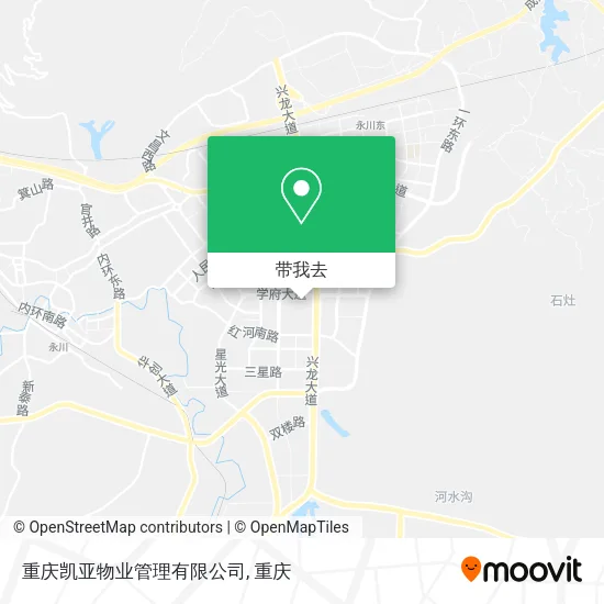 重庆凯亚物业管理有限公司地图