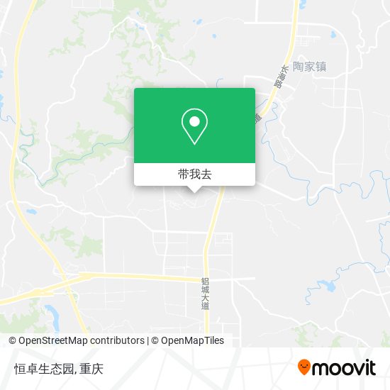 恒卓生态园地图
