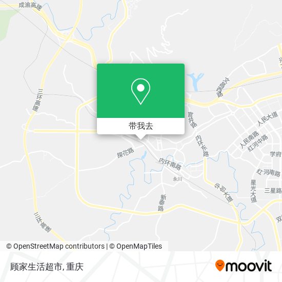顾家生活超市地图