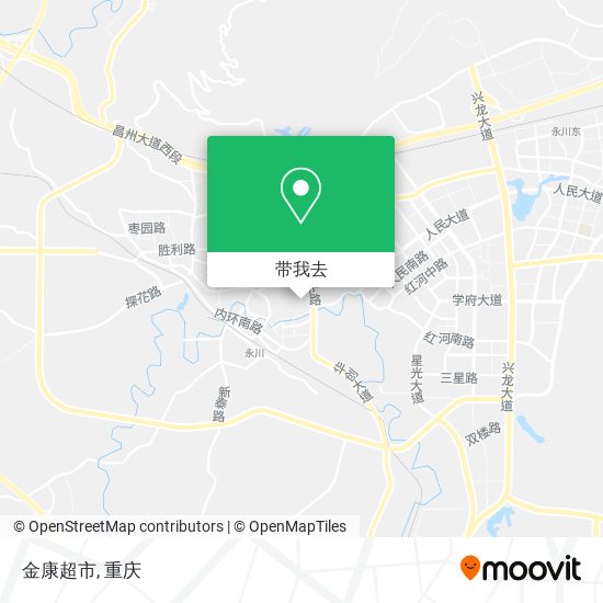 金康超市地图