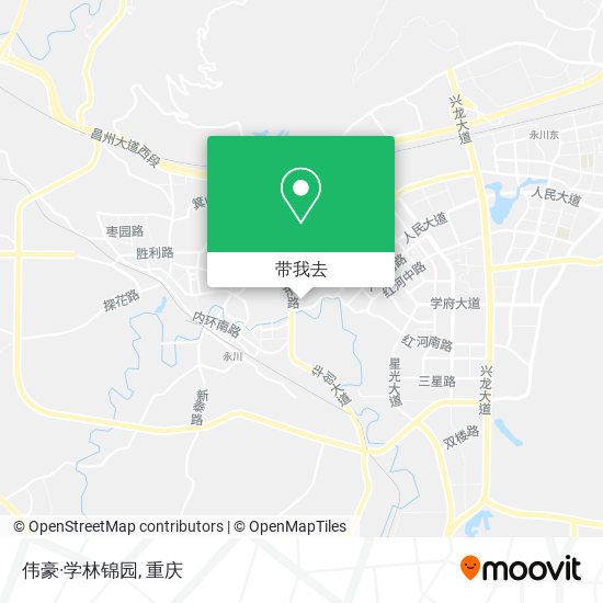伟豪·学林锦园地图