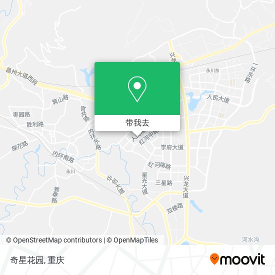 奇星花园地图