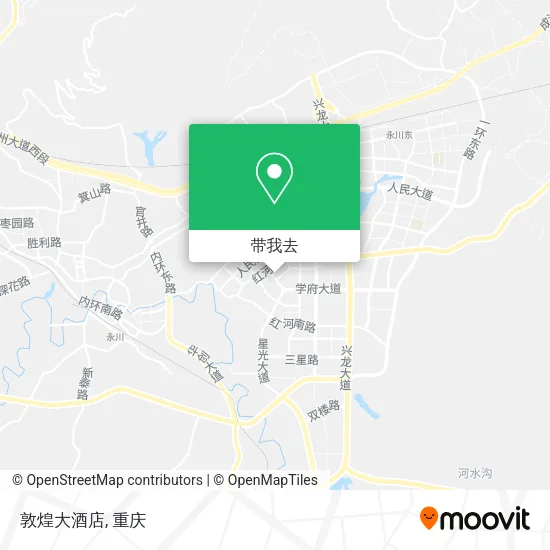 敦煌大酒店地图