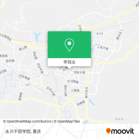 永川干部学院地图