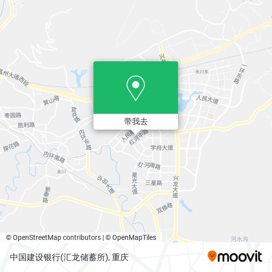 中国建设银行(汇龙储蓄所)地图