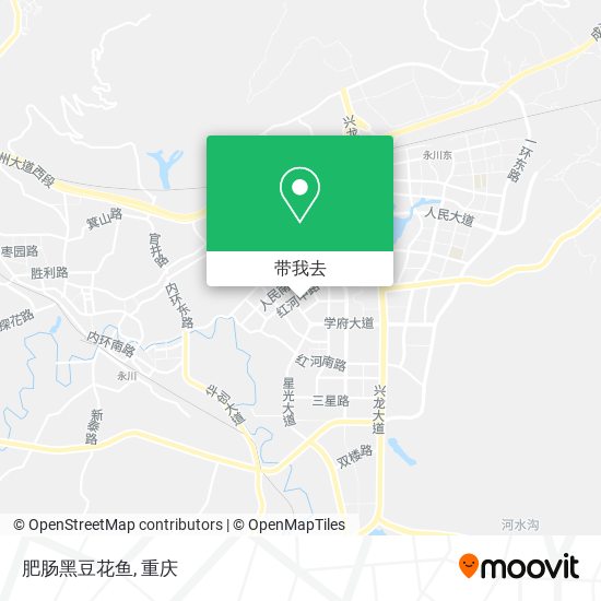 肥肠黑豆花鱼地图
