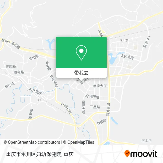 重庆市永川区妇幼保健院地图