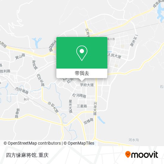 四方缘麻将馆地图