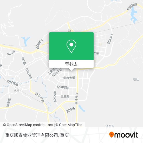 重庆顺泰物业管理有限公司地图