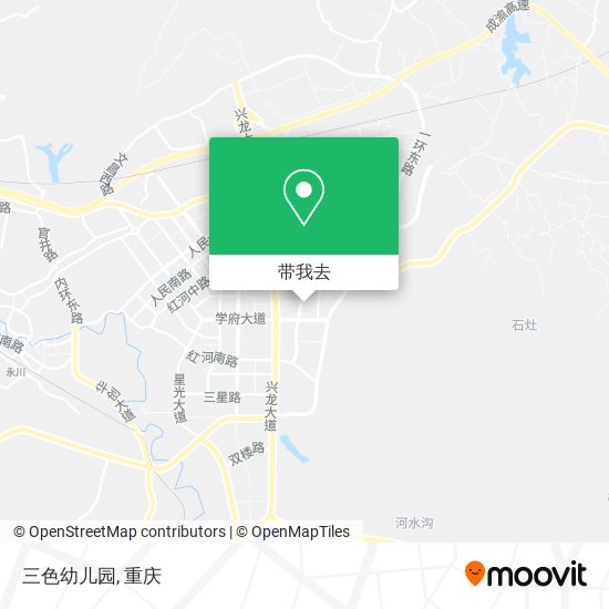 三色幼儿园地图