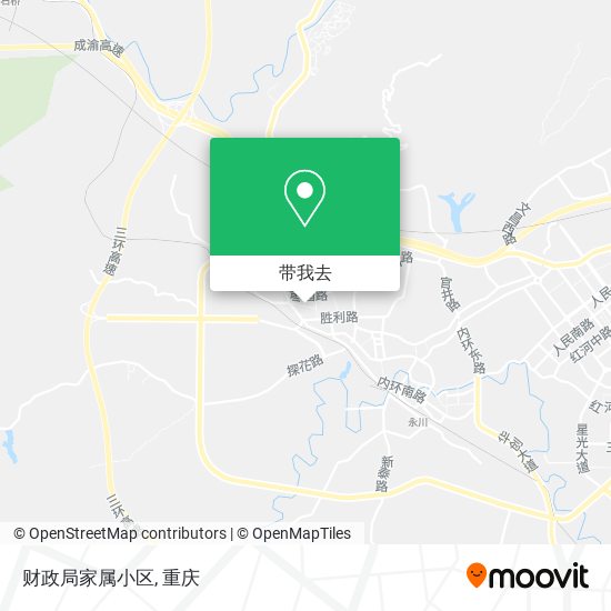 财政局家属小区地图
