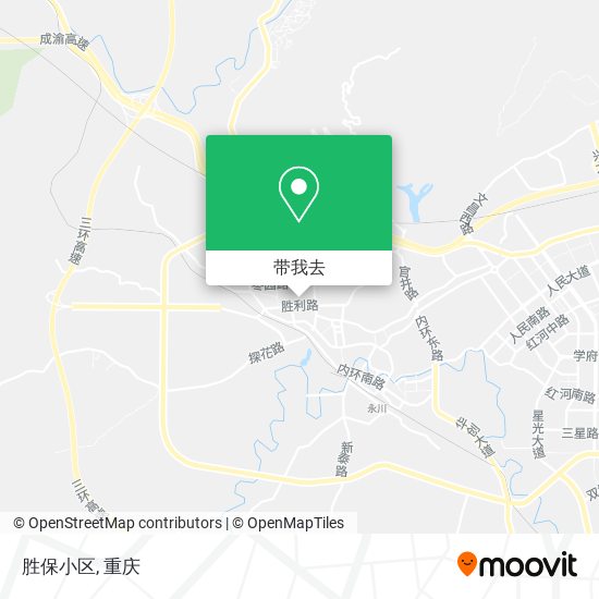 胜保小区地图