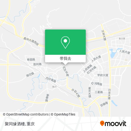 聚同缘酒楼地图