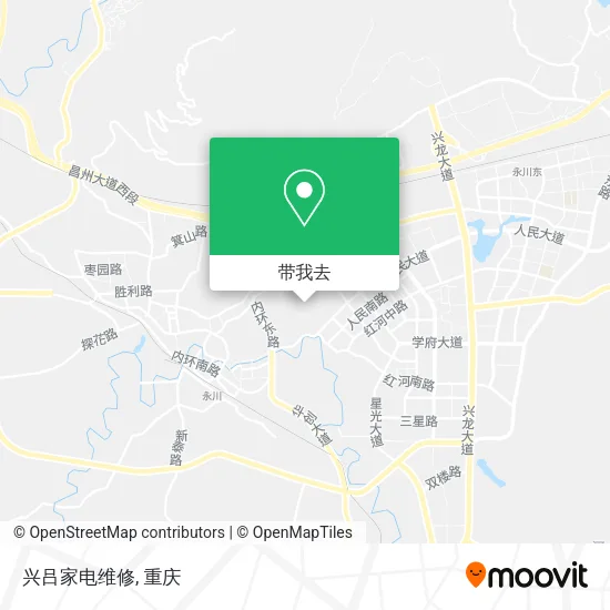 兴吕家电维修地图