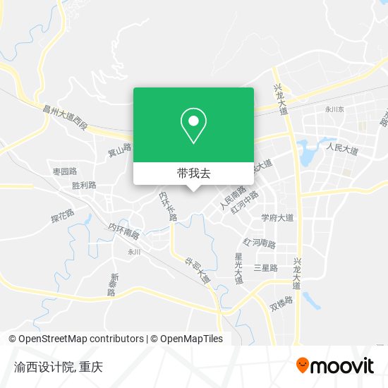 渝西设计院地图