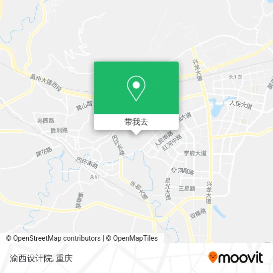 渝西设计院地图