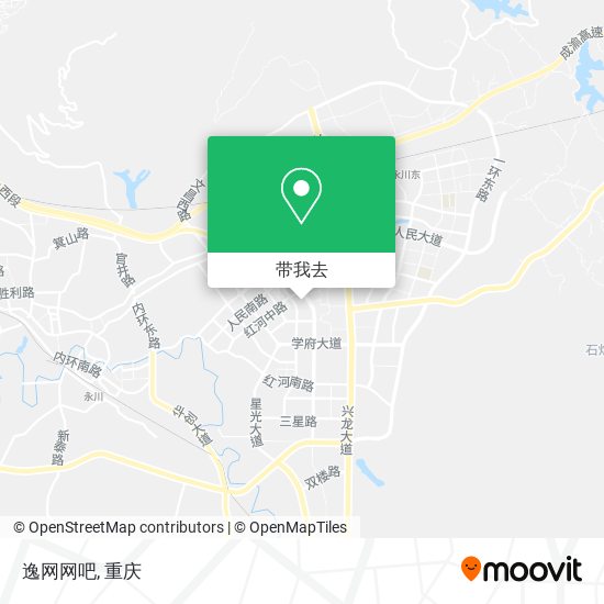 逸网网吧地图