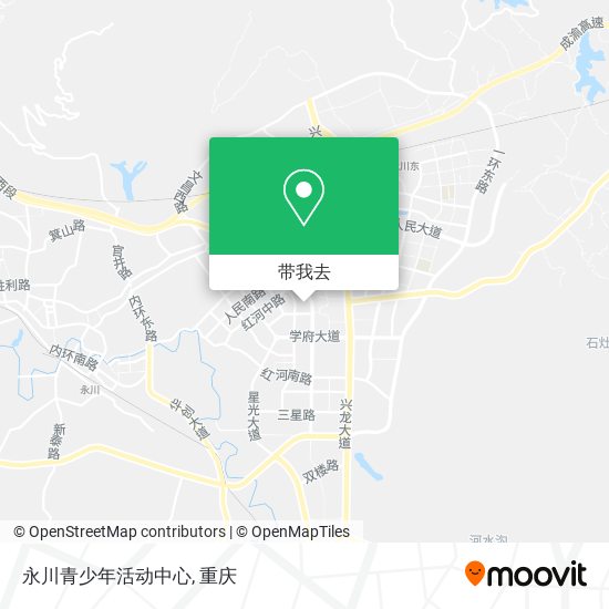 永川青少年活动中心地图