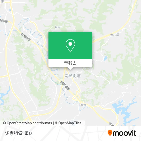 汤家祠堂地图
