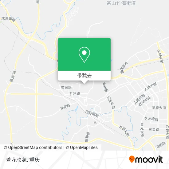 萱花映象地图