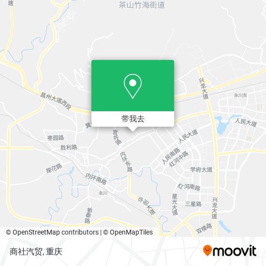 商社汽贸地图
