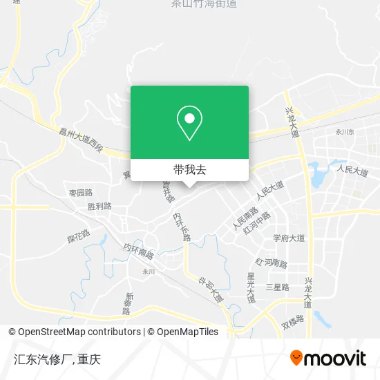 汇东汽修厂地图