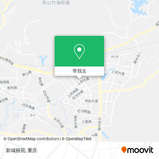 新城丽苑地图